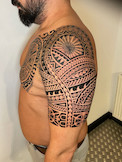 Maori Brust Oberarm