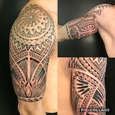 Maori Oberarm Tattoo. Wenn bei Dir auch ein Maori Style auf der Wunschliste steht kannst Du gerne einen ersten Beratungstermin mit Thomas unter 0221 - 240 77 65 vereinbaren. 