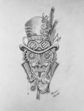 Wanna do? Steampunk-Tattoo, gerne entwerfe ich für Euch, mit Euch oder Ihr bringt Euren eigenen Entwurf mit. 