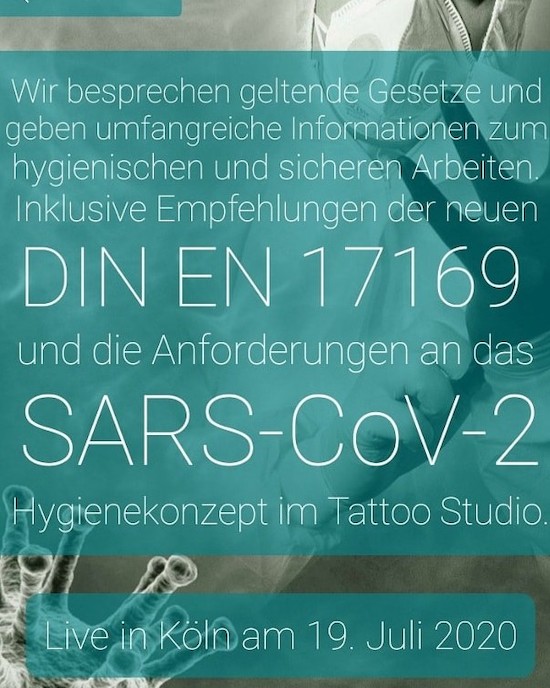 News: Fortbildung für Tätowierer bei uns in Köln