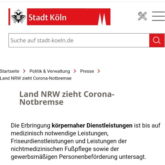 News: Wir müssen ab Montag, dem 29. März wieder schließen :(