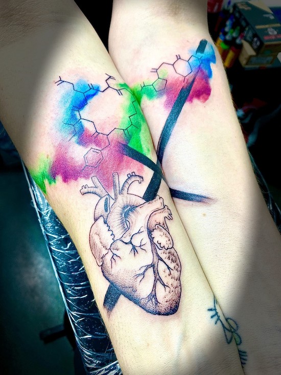 News: Watercolor Tattoos