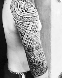 Maori-Style Tattoos - ein ganz besonderer Körperschmuck!