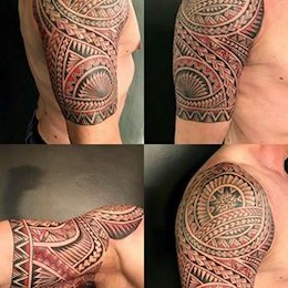 Noch ein schönes neues Maori-Style-Tattoo