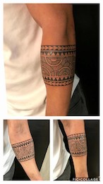 Ein Tattoo im Maori Stil von unserem Thomas in Köln