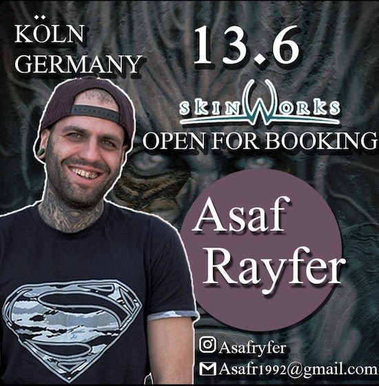 News: Ab dem 13. Juni gibt es freie Termine bei Asaf!