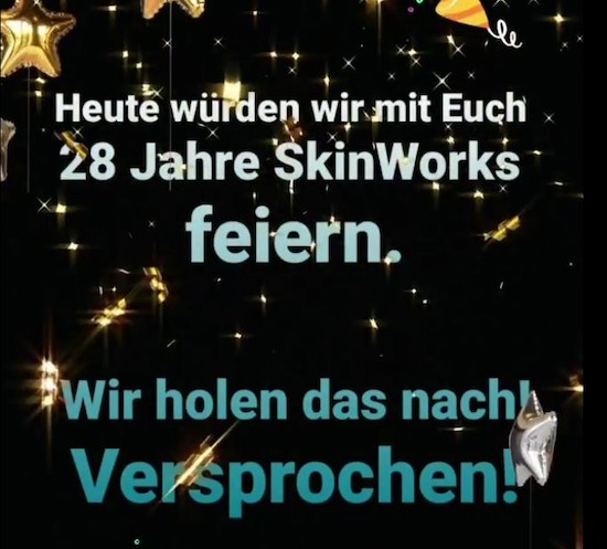 News: 28 Jahre Skinworks